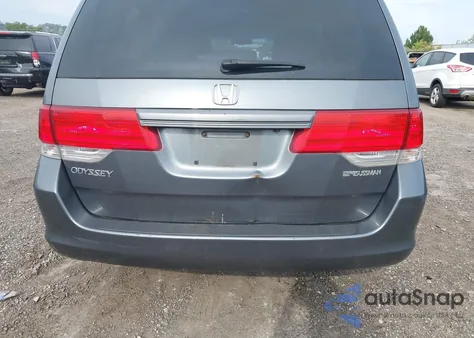 2010 Honda Odyssey Ex-L z USA, uszkodzony, nr VIN 5FNRL3H62AB052919